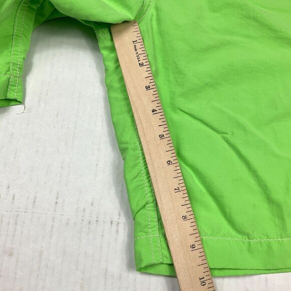 Polo Ralph Lauren Mens Swim Trunks Bright Green Shorts Mesh Drawstring Large - Picture 5 of 11